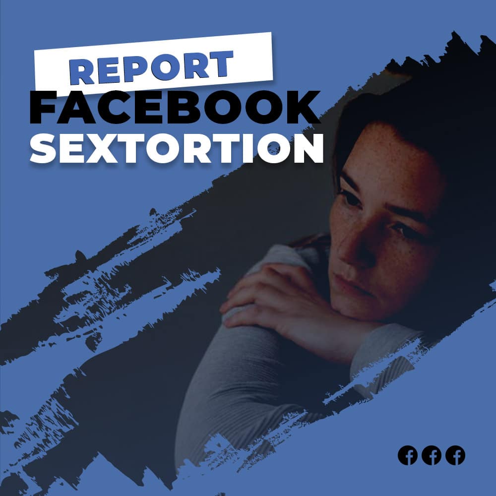 facebook report sextortion