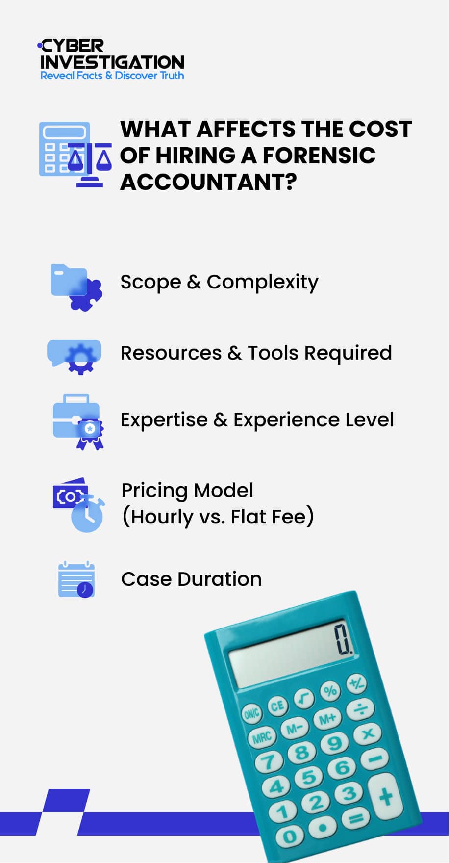 What Affects the Cost of Hiring a Forensic Accountant