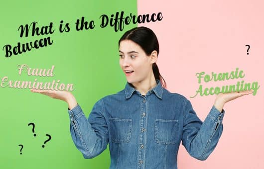 What is the Difference Between Fraud Examination and Forensic Accounting