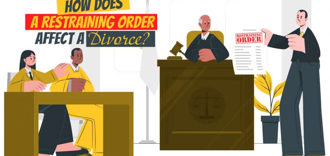 How Does a Restraining Order Affect a Divorce