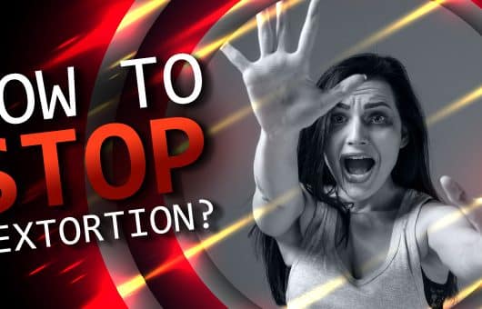 How to stop sextortion