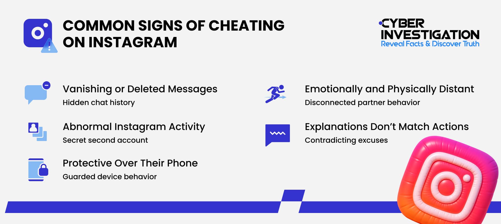 Common Signs of Cheating on Instagram