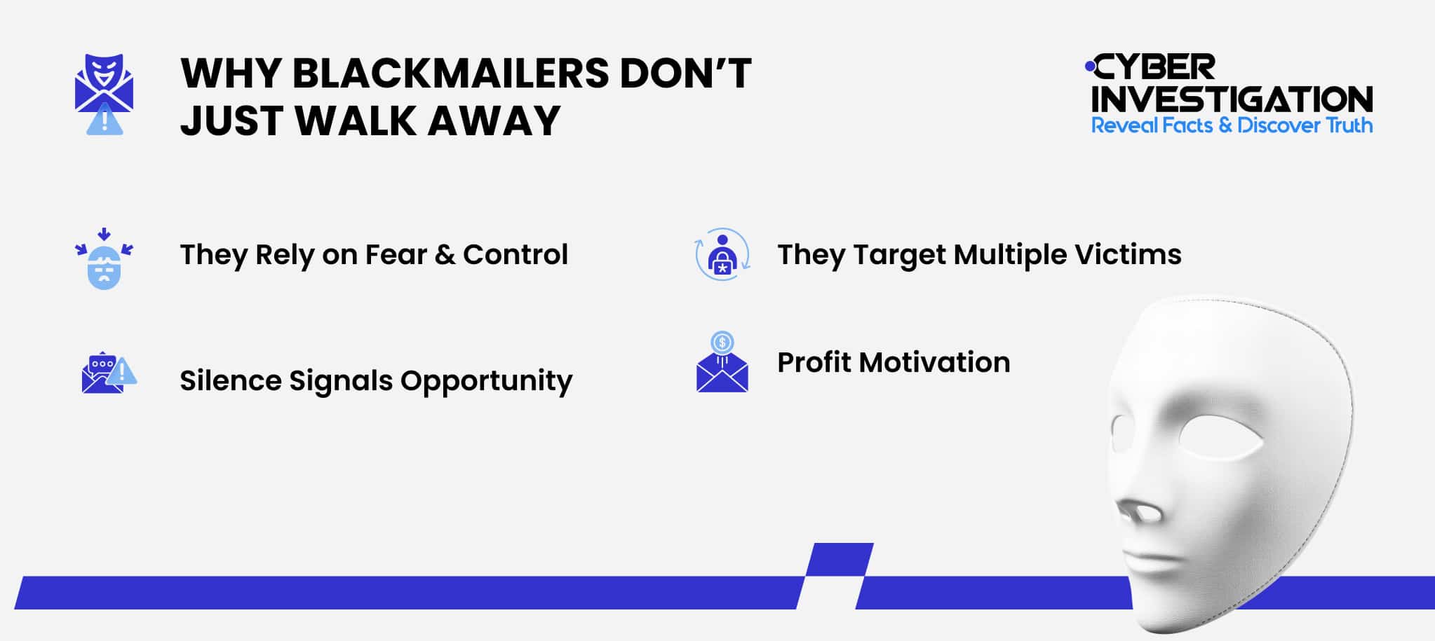 Why Blackmailers Don’t Just Walk Away