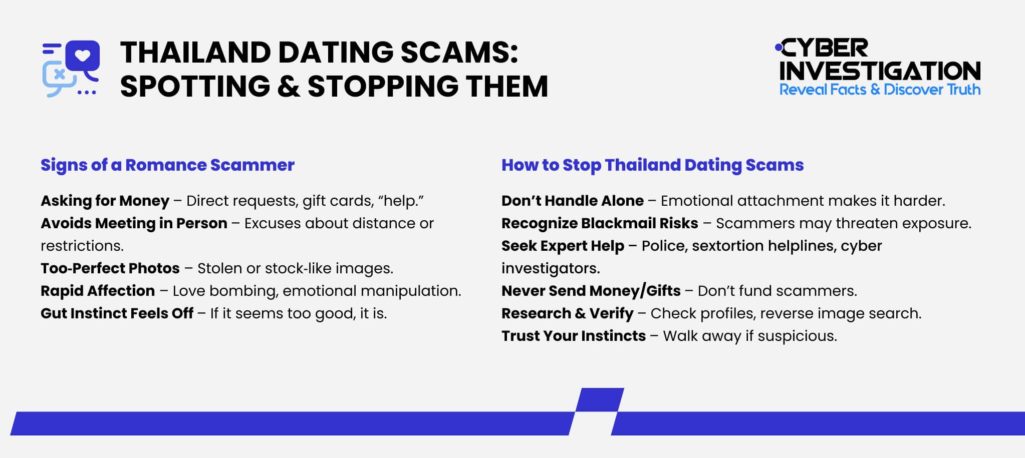 Thailand Dating Scams Spotting & Stopping Them